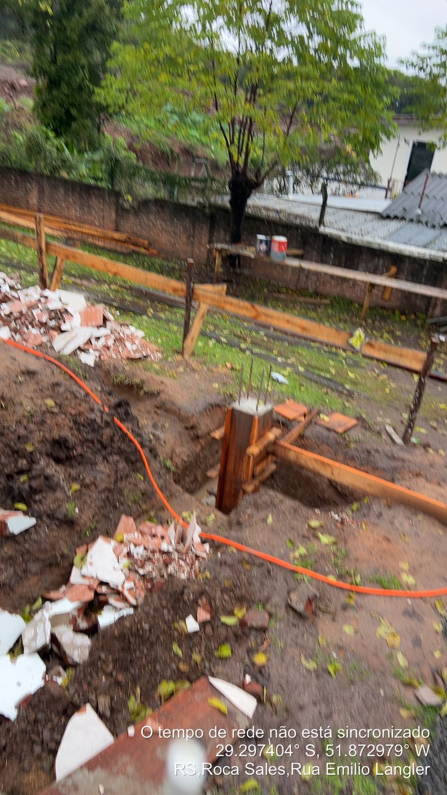 Foto da obra Ampliação e reforma da EMEI Arco Íris