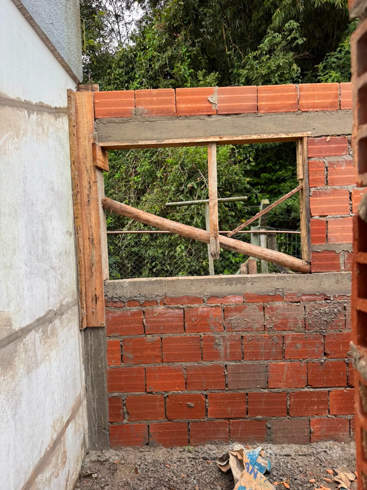 Foto da obra Ampliação e reforma da EMEI Arco Íris