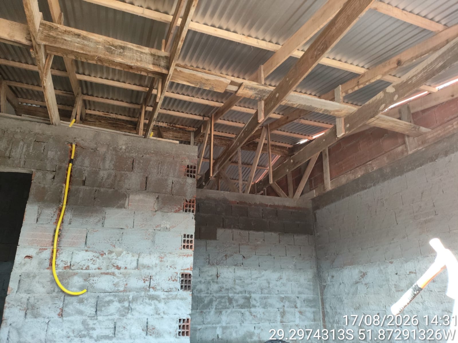 Foto da obra Ampliação e reforma da EMEI Arco Íris