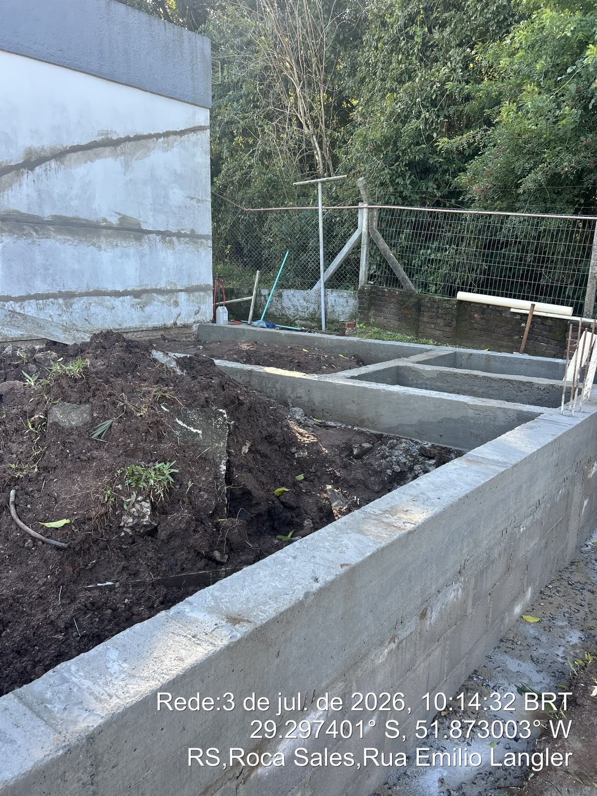 Foto da obra Ampliação e reforma da EMEI Arco Íris