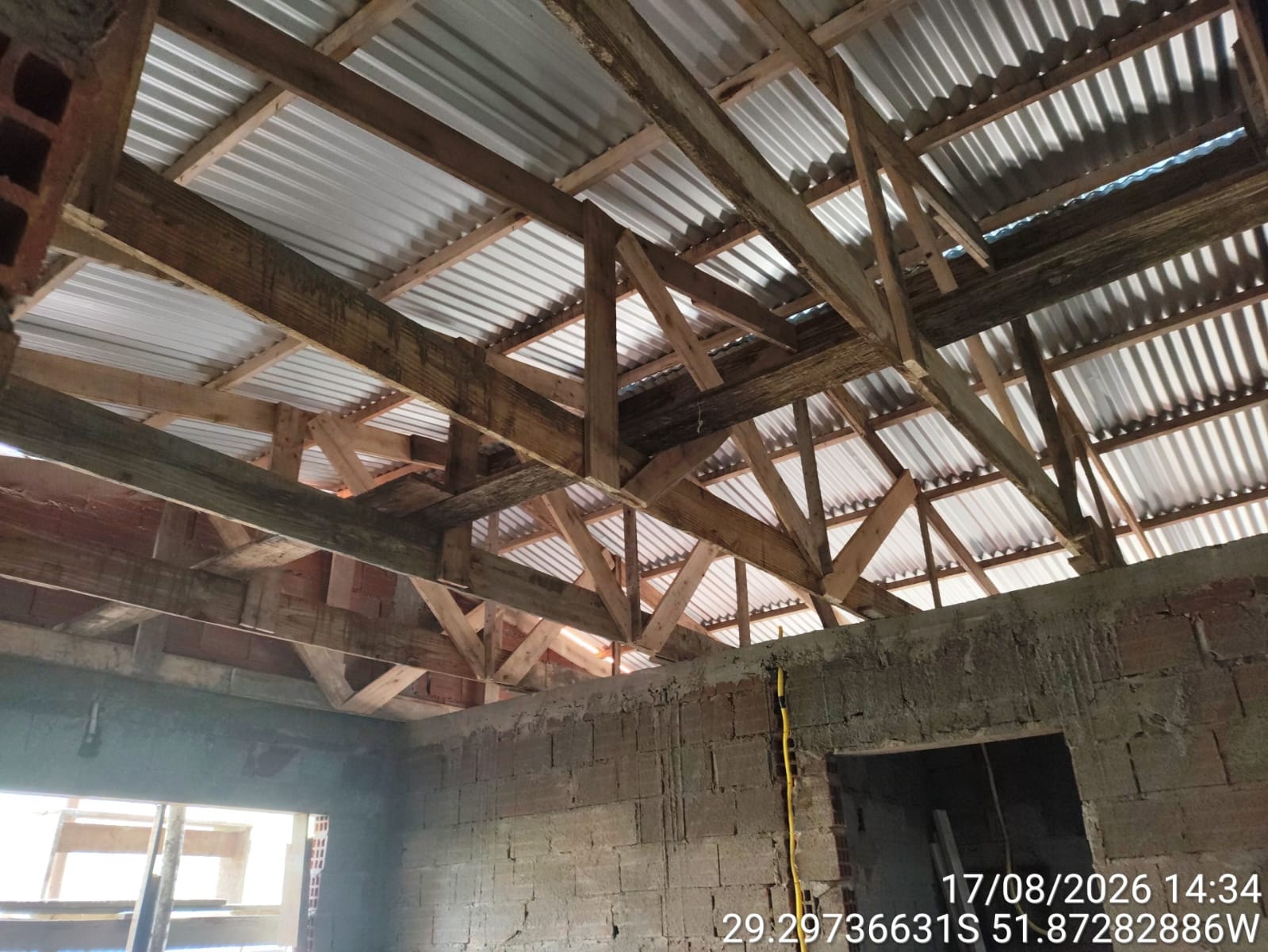 Foto da obra Ampliação e reforma da EMEI Arco Íris